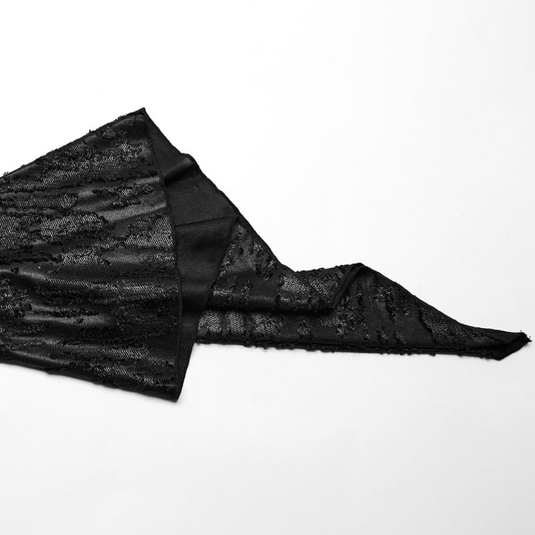 ブラックゴスデカダントニットジャケット