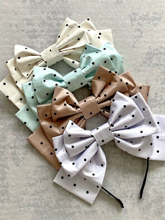 Polka Big KC Bowknot Dots Pattern