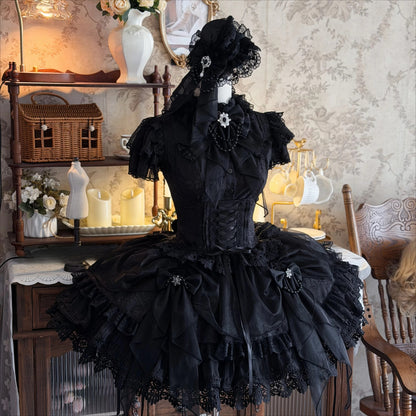 Twin Dream Ember Lolita Bustier JSK Boned Waist