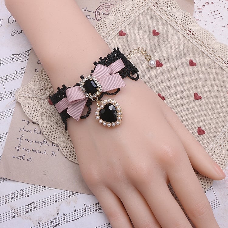 Options Lace Kei Jirai 8 Color Bracelet Bowknot