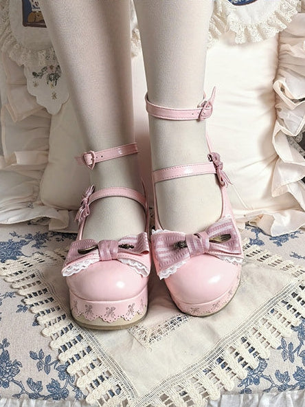 Sweet Jane Shoes Sole Mary Pink Platform PU -