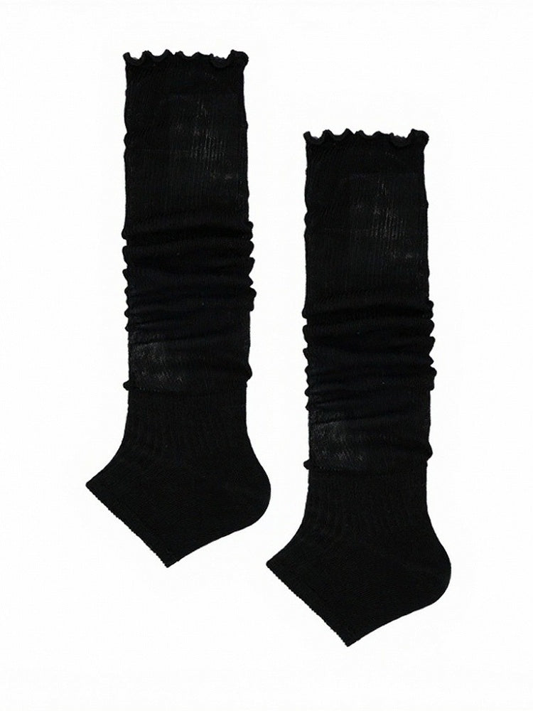 3-Color Minimalist Ribbed Half Calf Socks - ModaSwings