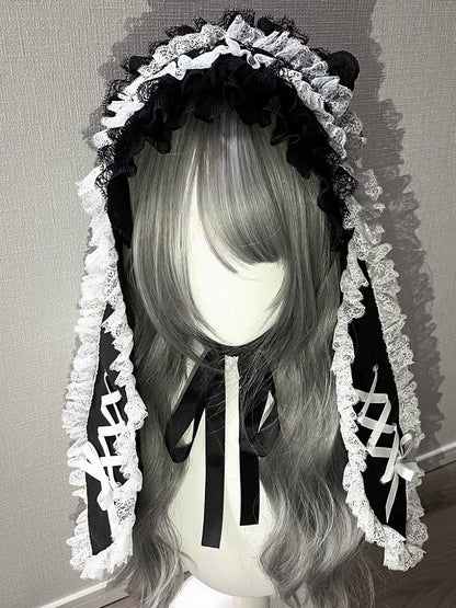 Rabbit Ear Lace Hairband - Magic Diary