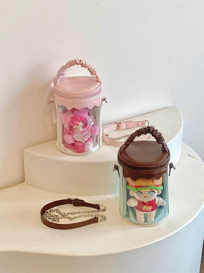 Transparent Window Cake Theme Bag for Cotton Doll - QIANYIBO