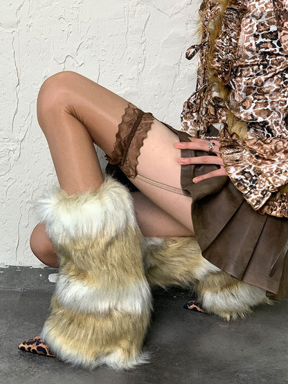 パンクコーヒー Y2K 蝶結びサスペンダータイツ