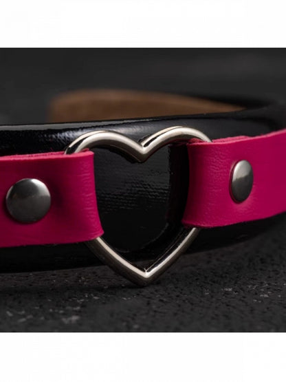 Black & Pink Gothic KC with Heart Decoration - Strange Sugar