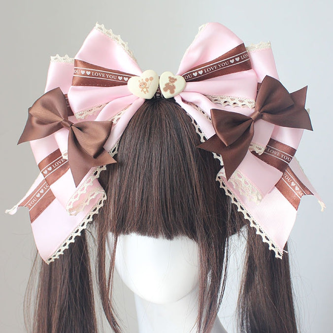 スイートロリータレーストリムボウノットKC