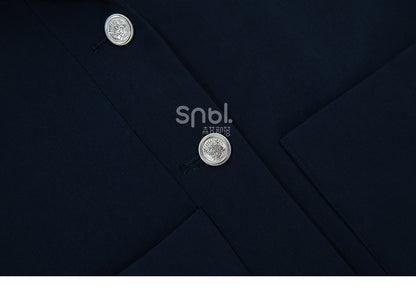 ズートピア ジュディ ダークブルー プレッピー ルーズ ブレザー