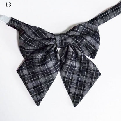 JK Bow Tie Plaid 30 Uniform Options Pattern