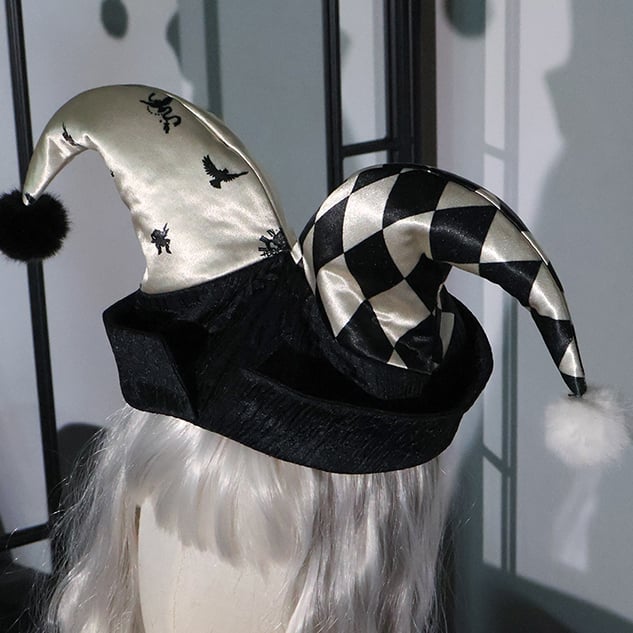 Komplettes Lolita Circus Ärmel Set in Schwarz – Vibes Sweet und Puff White