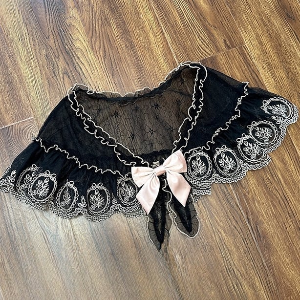 Pink / Blue / Black / Gold Shawl Tulip Hemline
