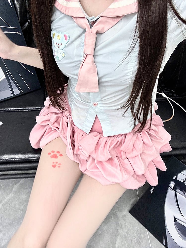 Tattoo Tights Kitty Pattern Nude Design Paw