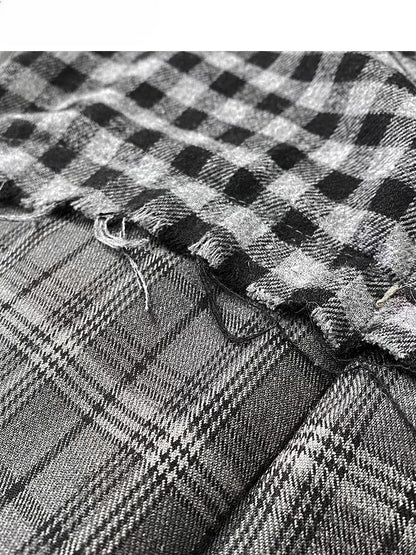 Grauer Wasteland Punk-Rock mit Taschentuchsaum