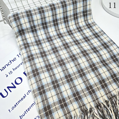 Plaid Scarf Pattern Options 17