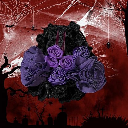 6 Showa Gothic Color Headpiece Birdcage-style Lolita Options