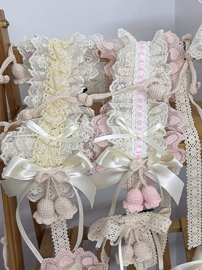 of Sweet Color Lolita Lace Valley Lily 2 Hairband the Options