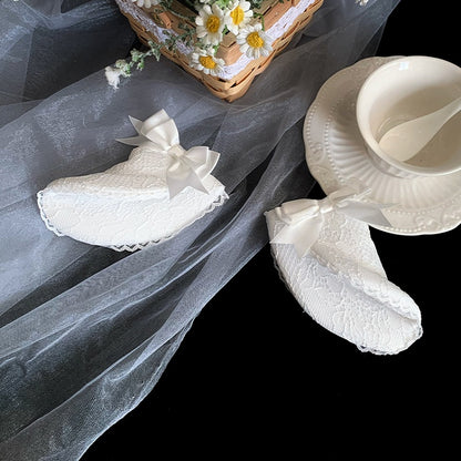 White Lamb Ears Hairclip