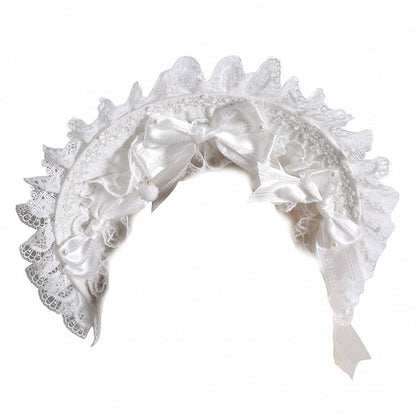 Bow Shiro Bonnet (Elegant Sweet Style) Lace