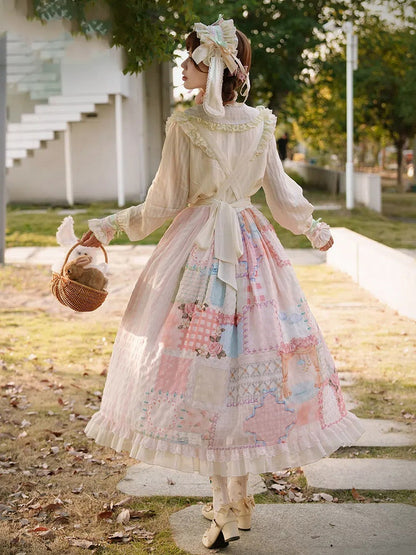Beige Bunny Ears Hairband