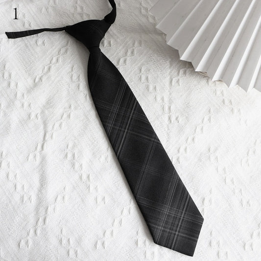 JK 4 Neck Pattern Options Uniform Tie Plaid