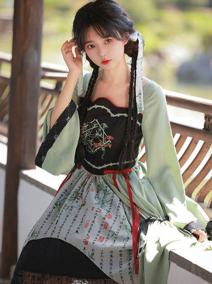 Design + Bow + China Big Apron Dress