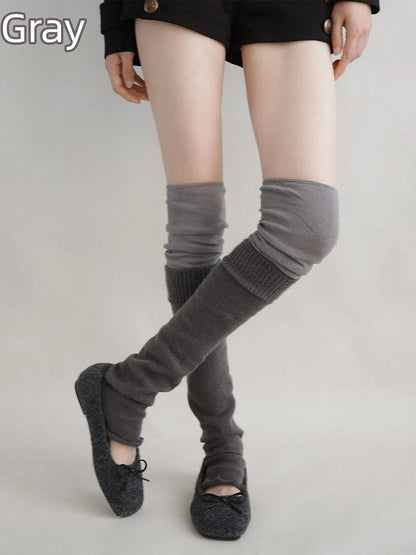 Warmers Knit (3 Two-Tone Slouchy Leg Colors)