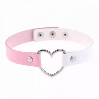 ハートリングPUチョーカー