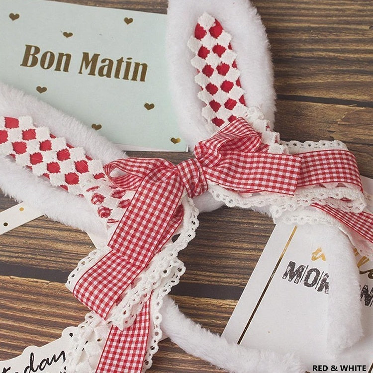 Sweet Bunny Ear KC Color Options Lolita 21 Bow