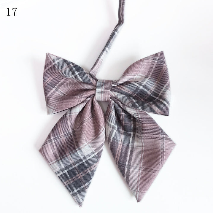 JK Bow Tie Plaid 30 Uniform Options Pattern