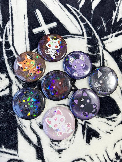 Purple Gothic Bat Plushie