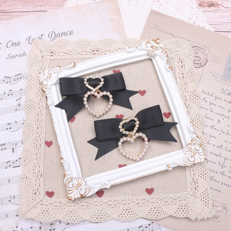 6 Kei Jirai Options Charm Heart Bowknot Hairclip Color