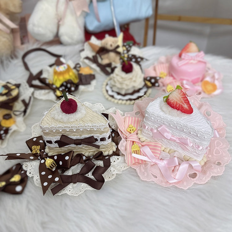 Color Hat Cake Lolita 2 Sweet Mini Triangular Options