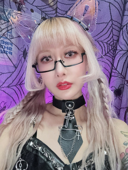 サイバーパンクな猫耳デザイン レーザーKC