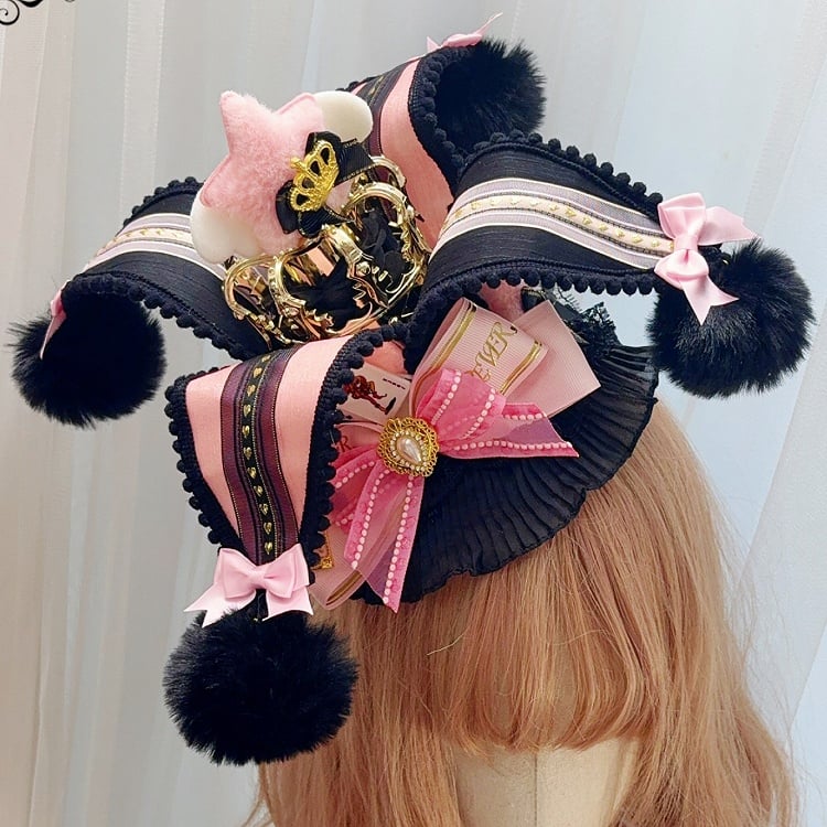 Mini Hat Options Circus Lolita 5 Color Sweet Clown