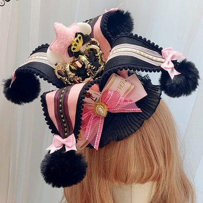 Mini Hat Options Circus Lolita 5 Color Sweet Clown