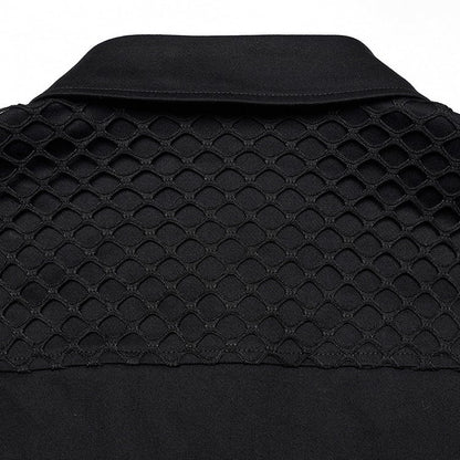 Men's Cyberpunk Black Shirt