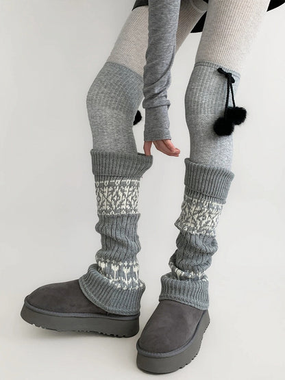 Colors) (6 Warmers Isle Fair Slouchy Pattern Leg