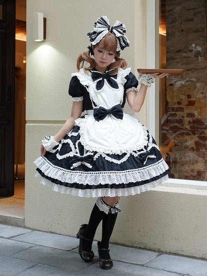 Robe OP + Tablier + KC thème Lapin (style ancien)