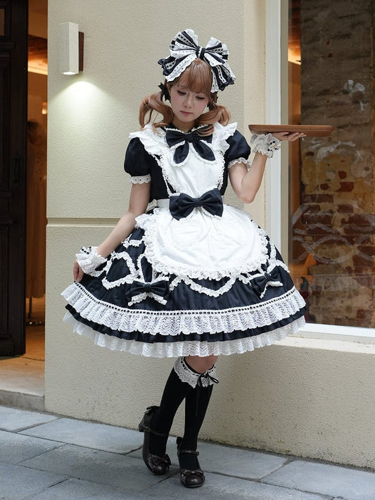 Robe OP + Tablier + KC thème Lapin (style ancien)