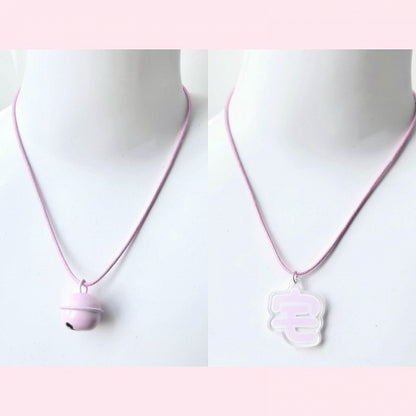 Rosa Glockenanhänger Yume Kawaii Halskette