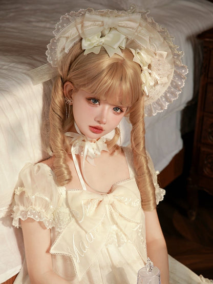 Creamy Bonnet Lolita