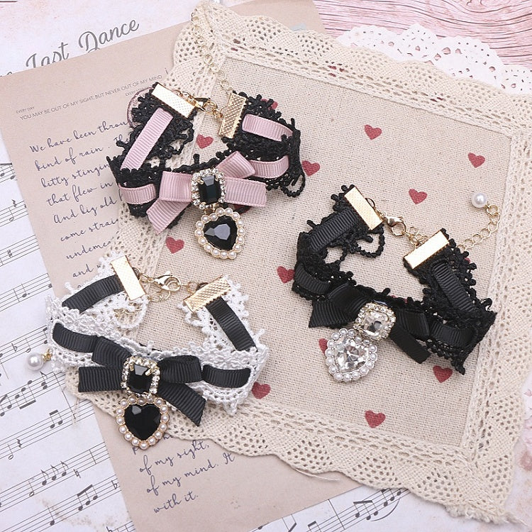 Options Lace Kei Jirai 8 Color Bracelet Bowknot