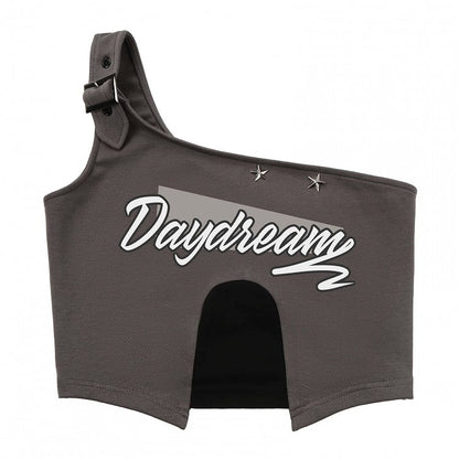 Top Black One Cargo Gray and Shoulder