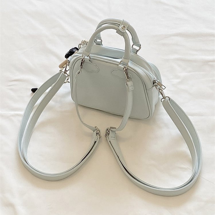 Strap 3 Colors Ita Handbag with Convertible