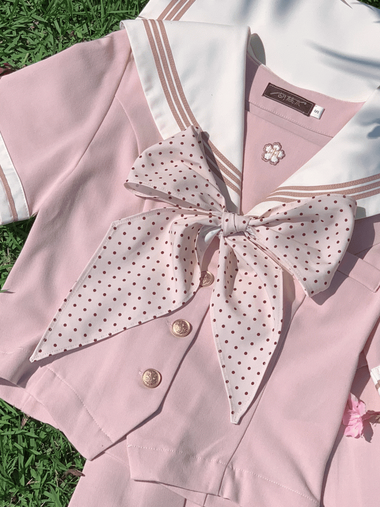 Brown Polka-dot Pattern Bow Tie