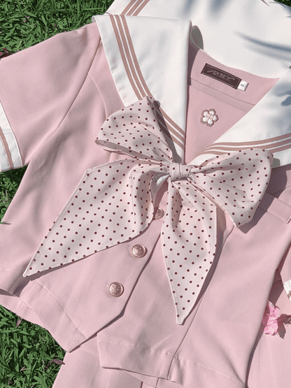 Brown Polka-dot Pattern Bow Tie