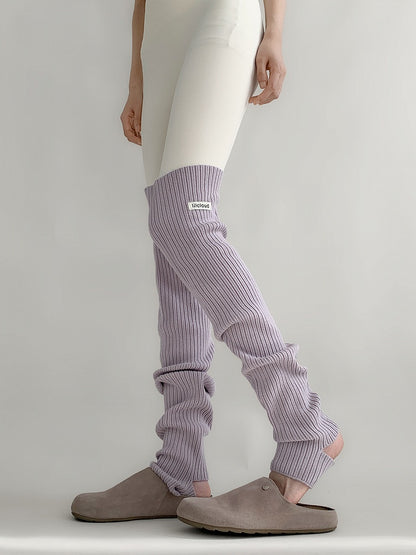 Warmers Ribbed Stirrup Colors) Leg (4 Long