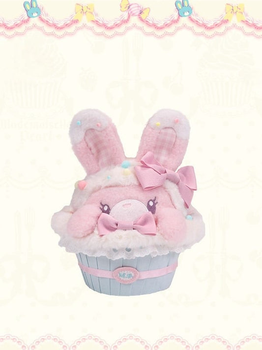 Bunny Cupcake Blue Bag Sweet Pink