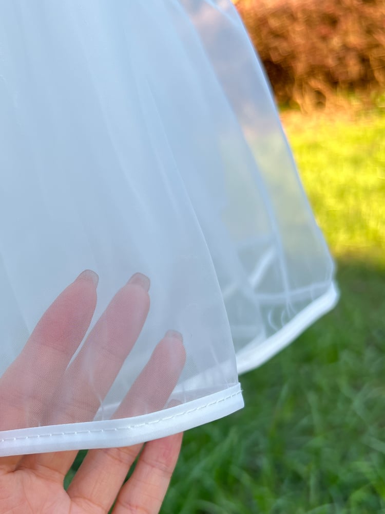 Daily 70cm Petticoat Length Layers White Tea Three