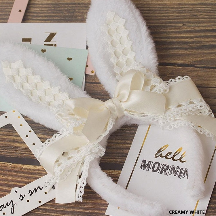 Sweet Bunny Ear KC Color Options Lolita 21 Bow